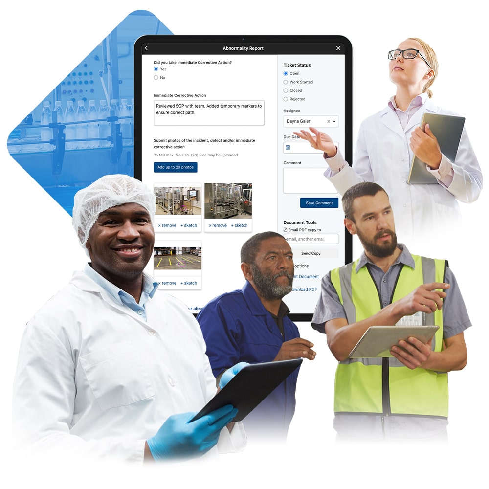 screenshot of Weever Proactive Safety